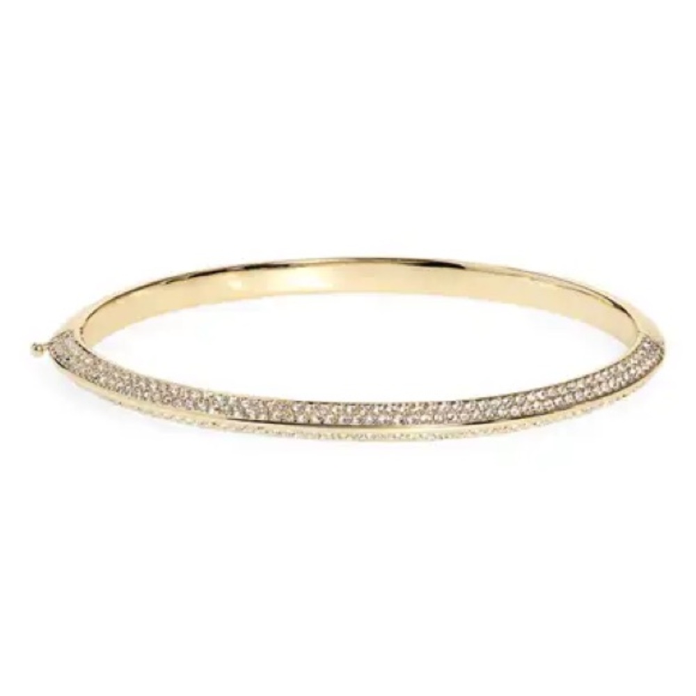 Nordstrom Thin Angled Pave Bangle